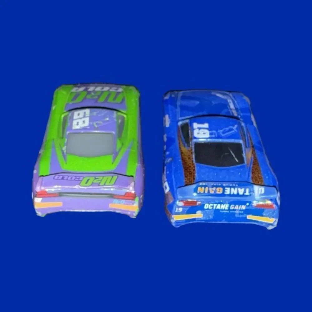 Disney Pixar Cars Turbo Racers Daniel Swervez & Hj Hollis N20 Cola Cars B23